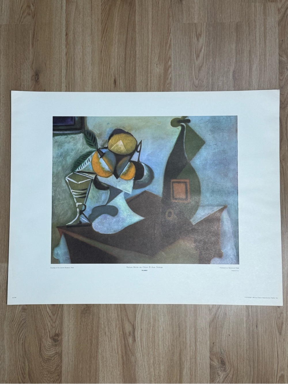 Pablo Picasso Nature Morte au
Citron Et Aux Orange Print 1960